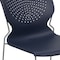 Flash Furniture Navy Plastic Stack Chair, PK5 5-RUT-438-NY-GG - alternate 3